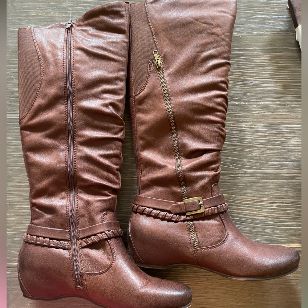 Knee high boots